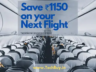 Get ₹1000 OFF + 10% OFF on Flight booking HappyEasyGo