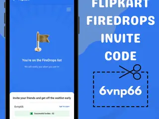 Flipkart FireDrops referral code