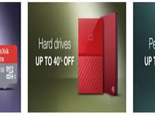 Hard Drives, Pen Drives and Memory Card @ 50% OFF