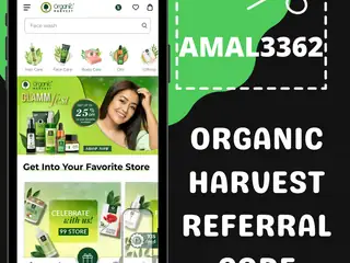 Organic Harvest referral code