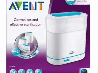 Philips Avent 3-In-1 Electric Steam Sterilizer, Bottle Warmer, Review