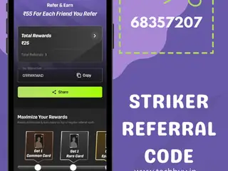 Striker referral code