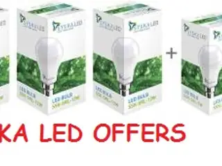 Upto 70% OFF on LED lights, Buy Syska LED bulbs online from Rs 99.
