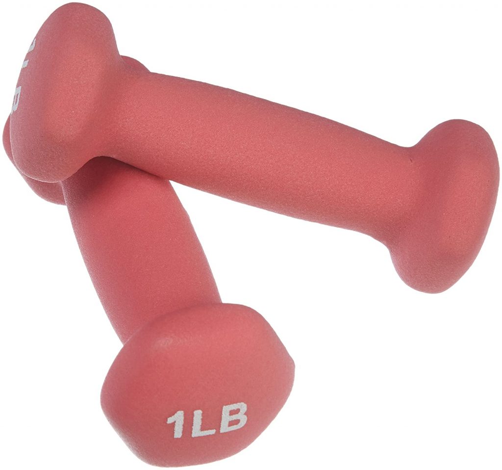 Add resistance training to your workouts with the AmazonBasics neoprene dumbbell, set of 2.