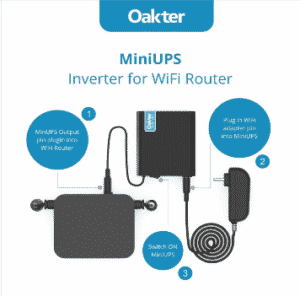 UPS for WiFi Routers, Modems, SetTop Boxes and CCTV | 12V UPS | TechBuy.in
