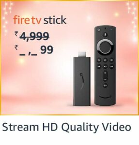 50% off on Amazon - Echo - Kindle - Fire TV - Great Indian Festival 2020
