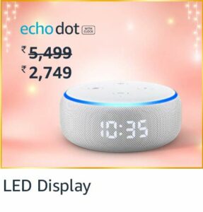 50% off on Amazon - Echo - Kindle - Fire TV - Great Indian Festival 2020