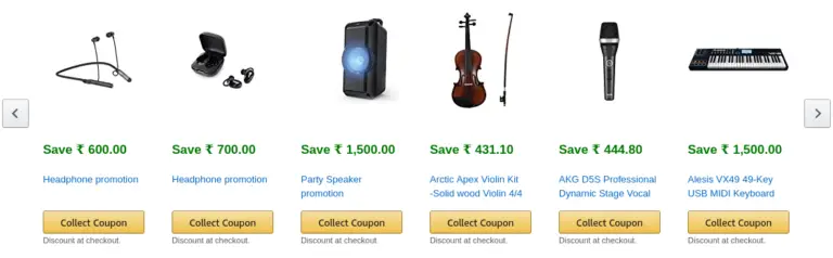 Amazon Coupons - Save Extra on Products - Great Indian Festival 2020 - TechBuy.in