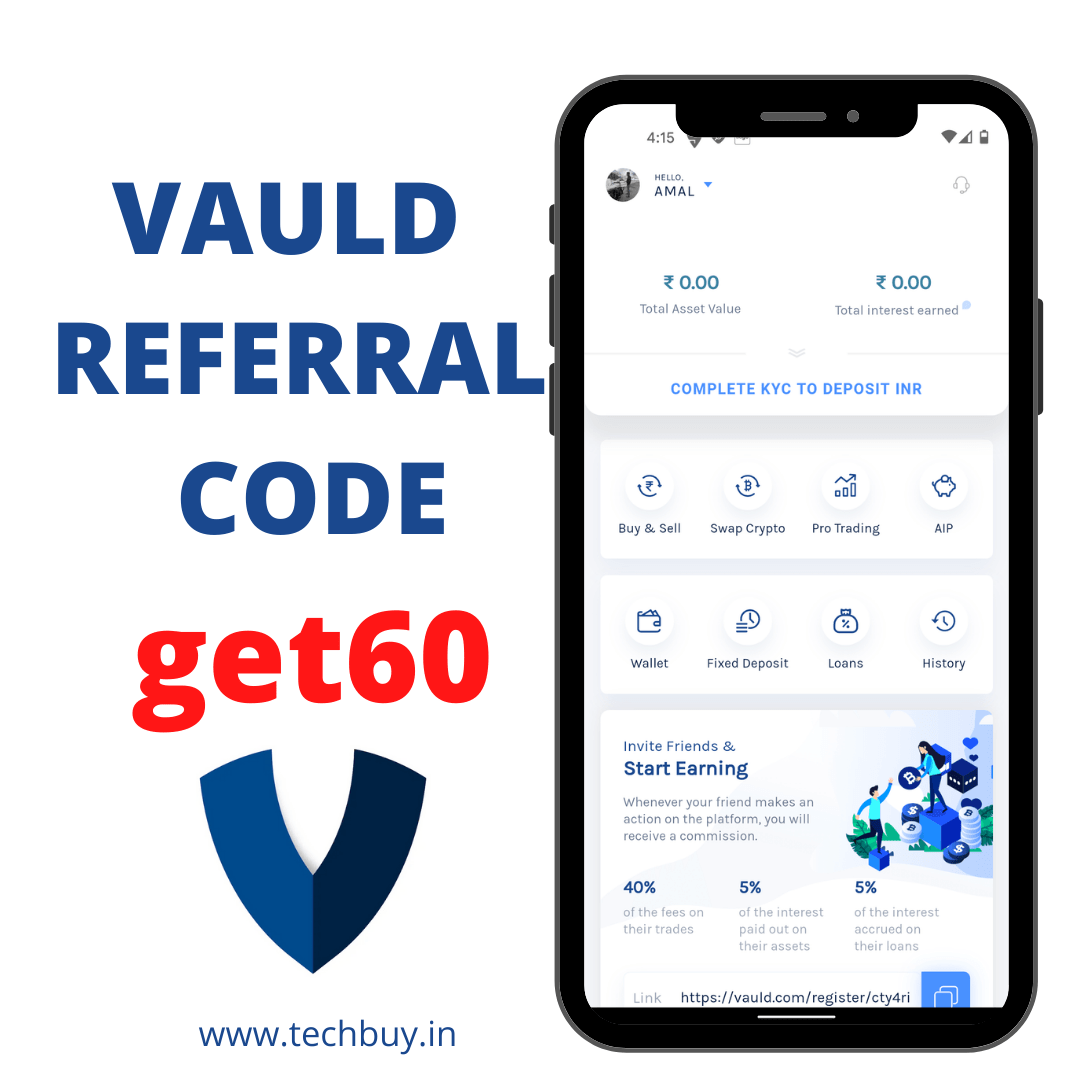 How to Withdraw full crypto from Vauld App