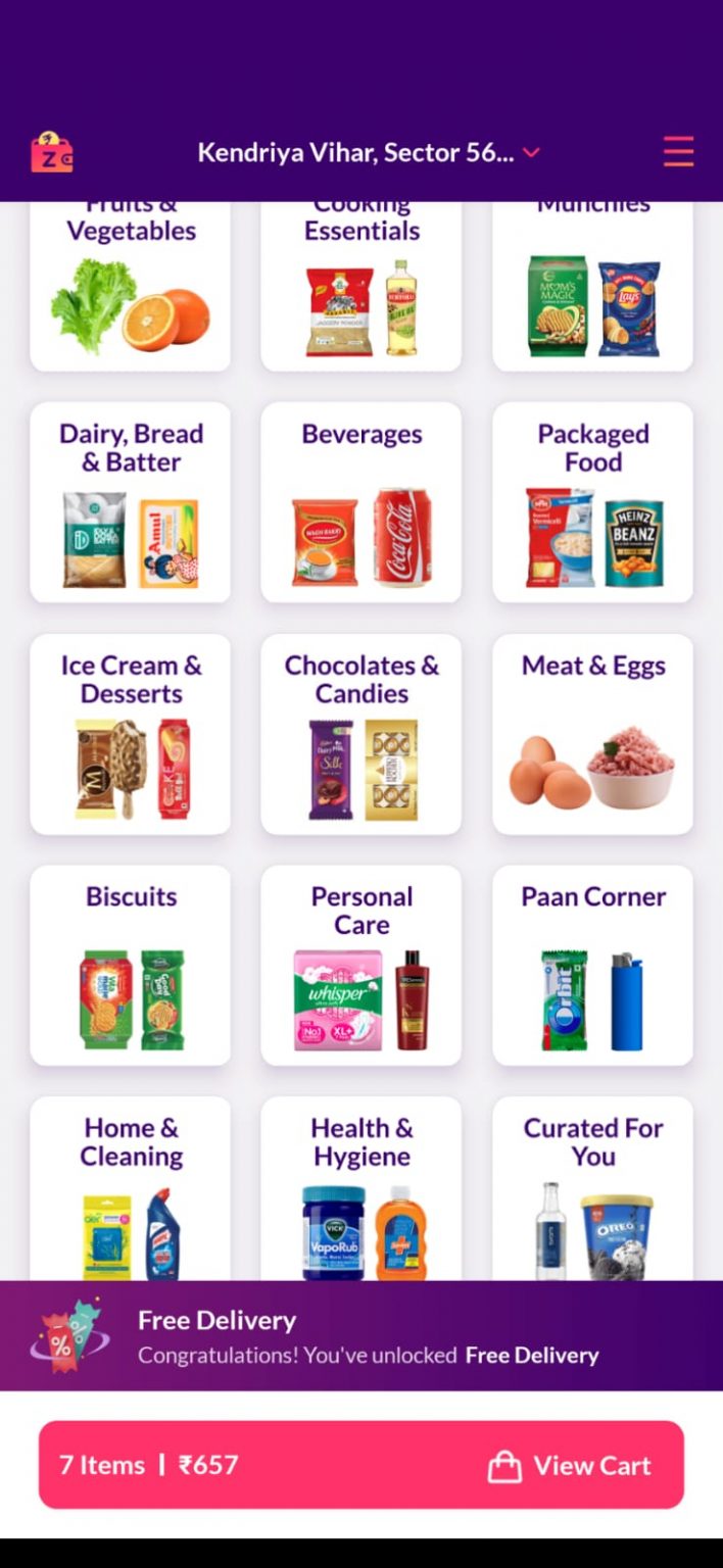 Zepto Referral Code UBC164 25 OFF on new users first order TechBuy.in