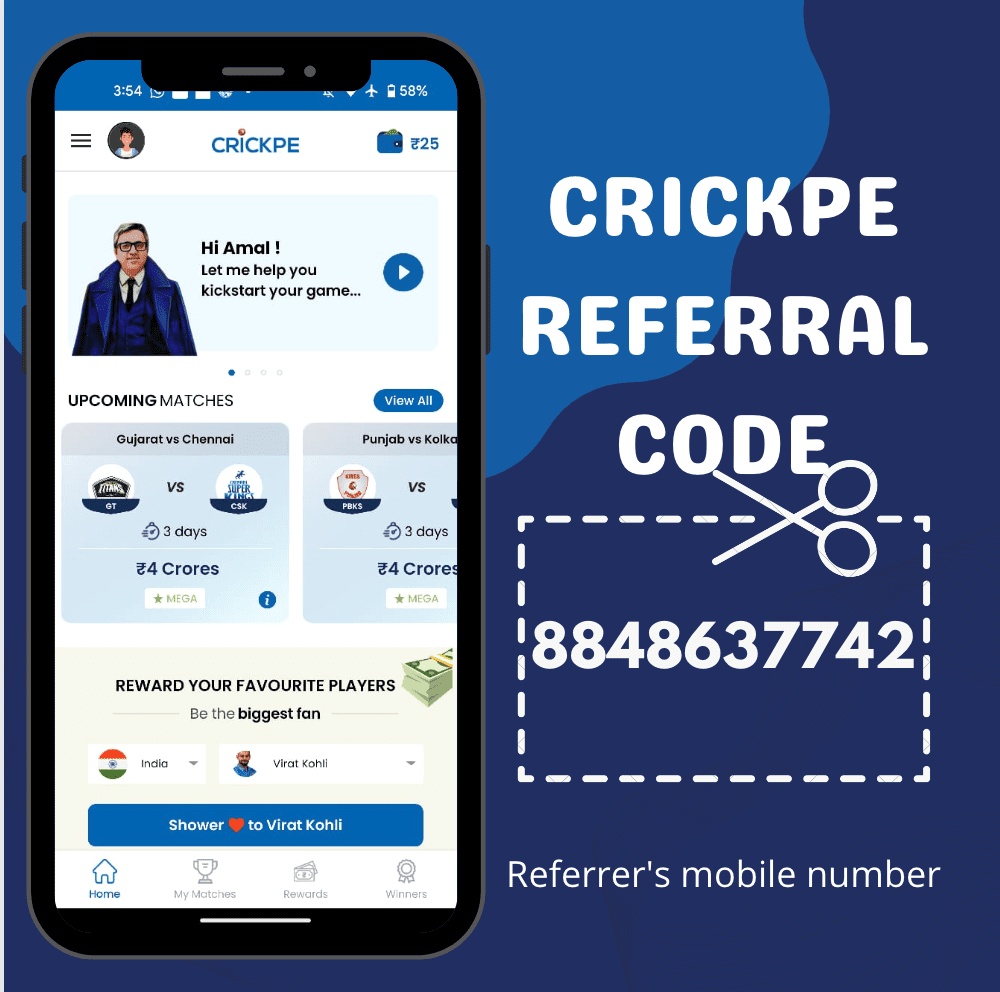 crickpe-referral-code